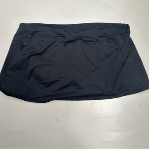 Lands' End Charcoal Swim Skirt